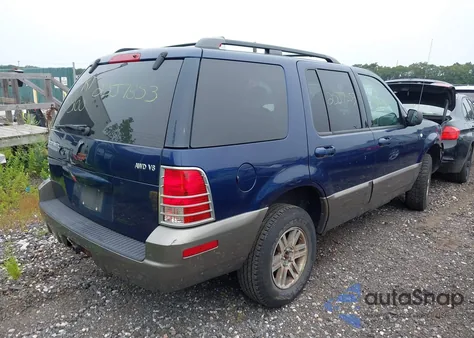 2004 Mercury Mountaineer from USA, damaged, VIN 4M2ZU86W14UJ07430